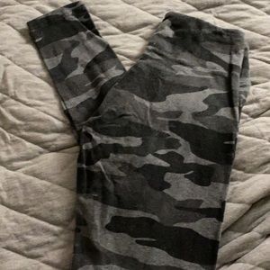 Gray Camo Leggings